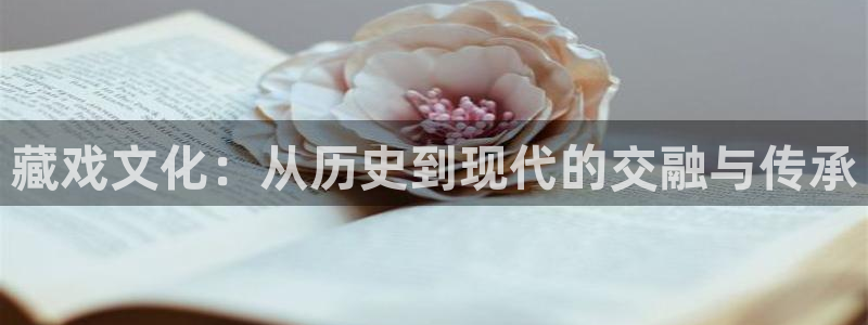 好彩运体育网页版入口：藏戏文化：从历史到现代的交融与传承